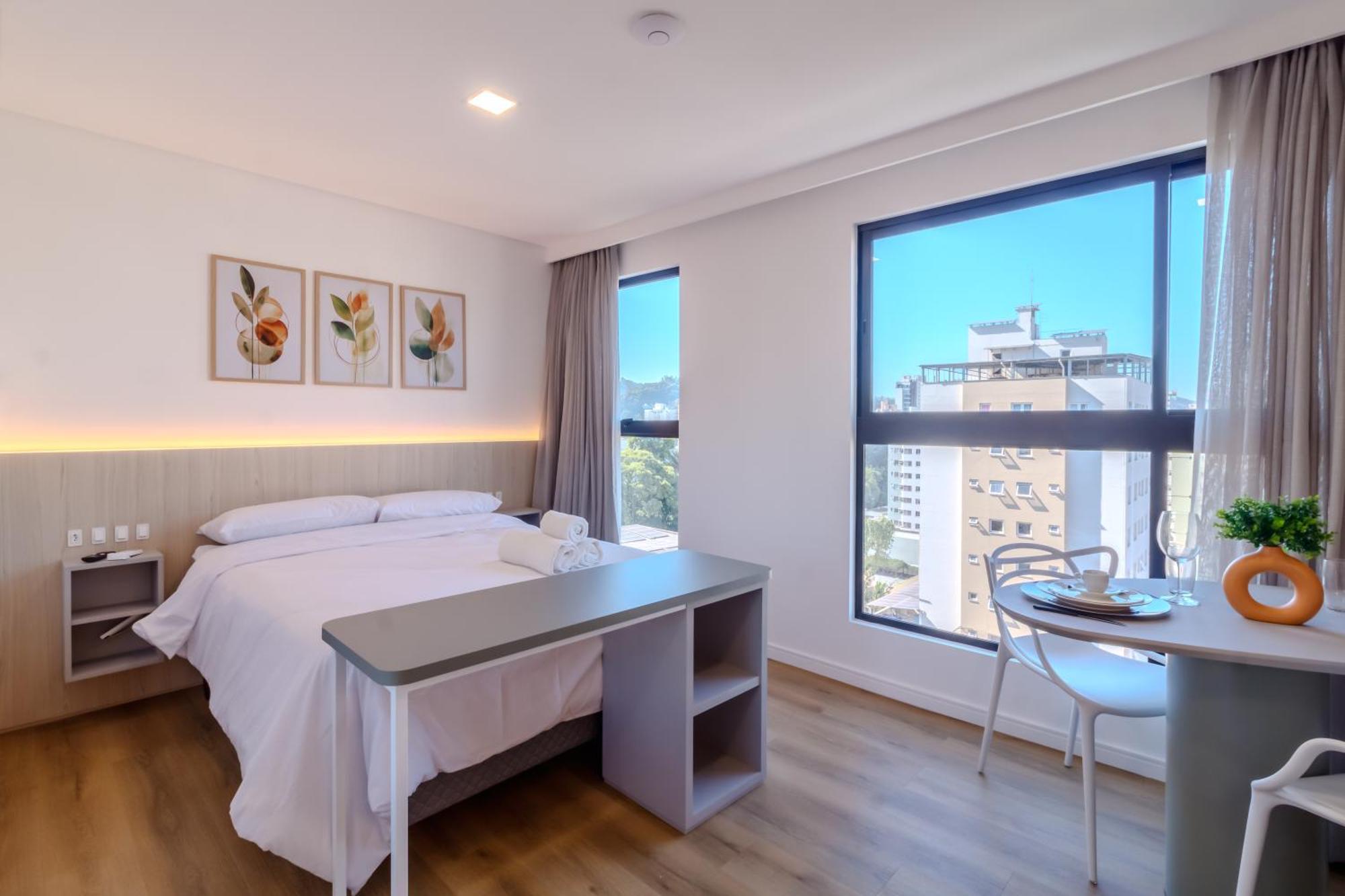 Apartment Loft Novo Todo Mobiliado Com Wifi Piscina E Proximo A Oktober Blumenau