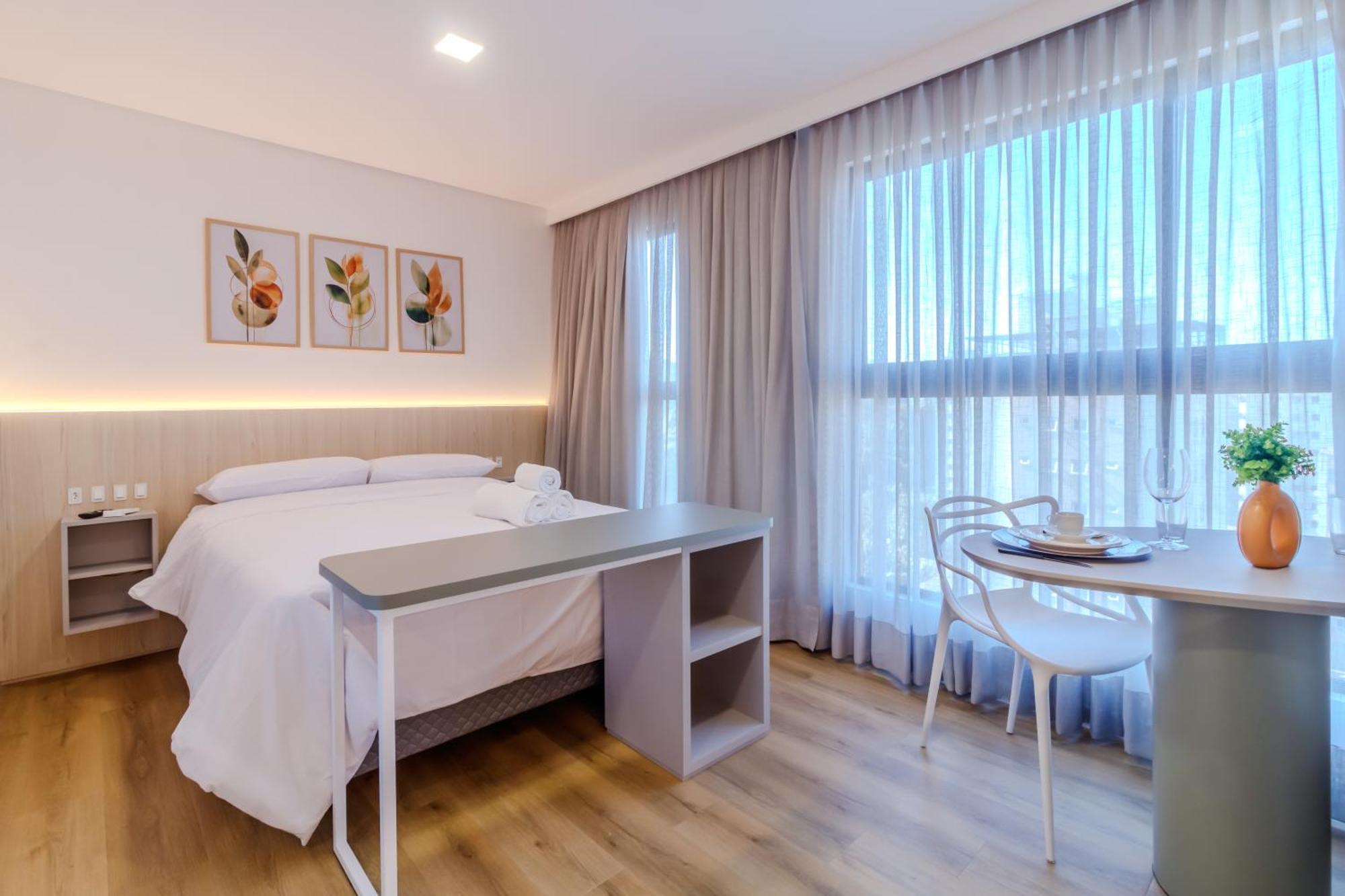 Loft Novo Todo Mobiliado Com Wifi Piscina E Proximo A Oktober