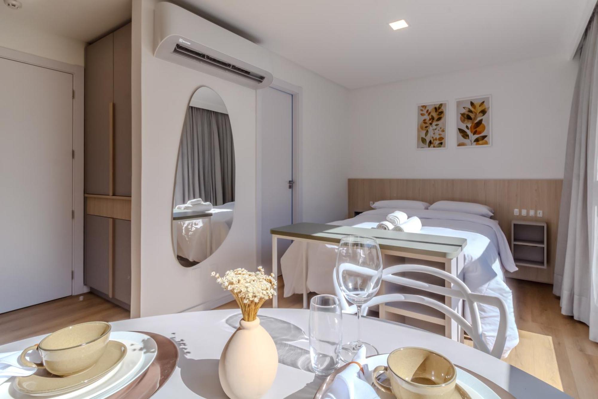 Loft Novo Todo Mobiliado Com Wifi Piscina E Proximo A Oktober *