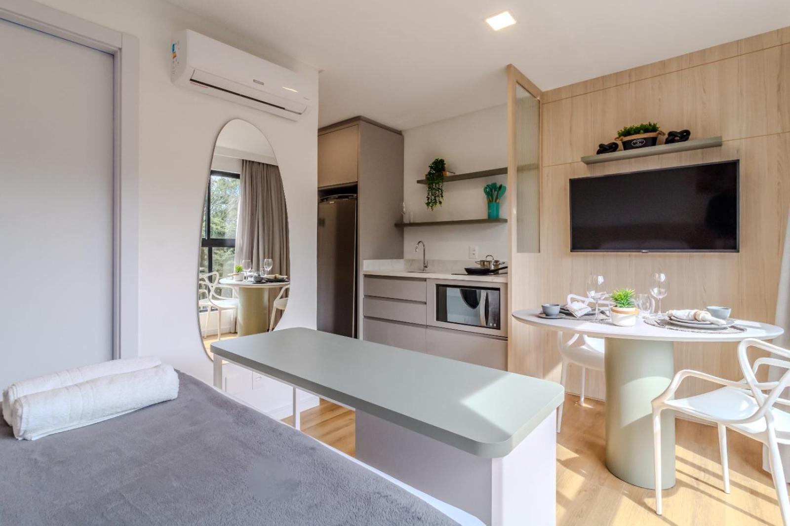 Loft Novo Todo Mobiliado Com Wifi Piscina E Proximo A Oktober *