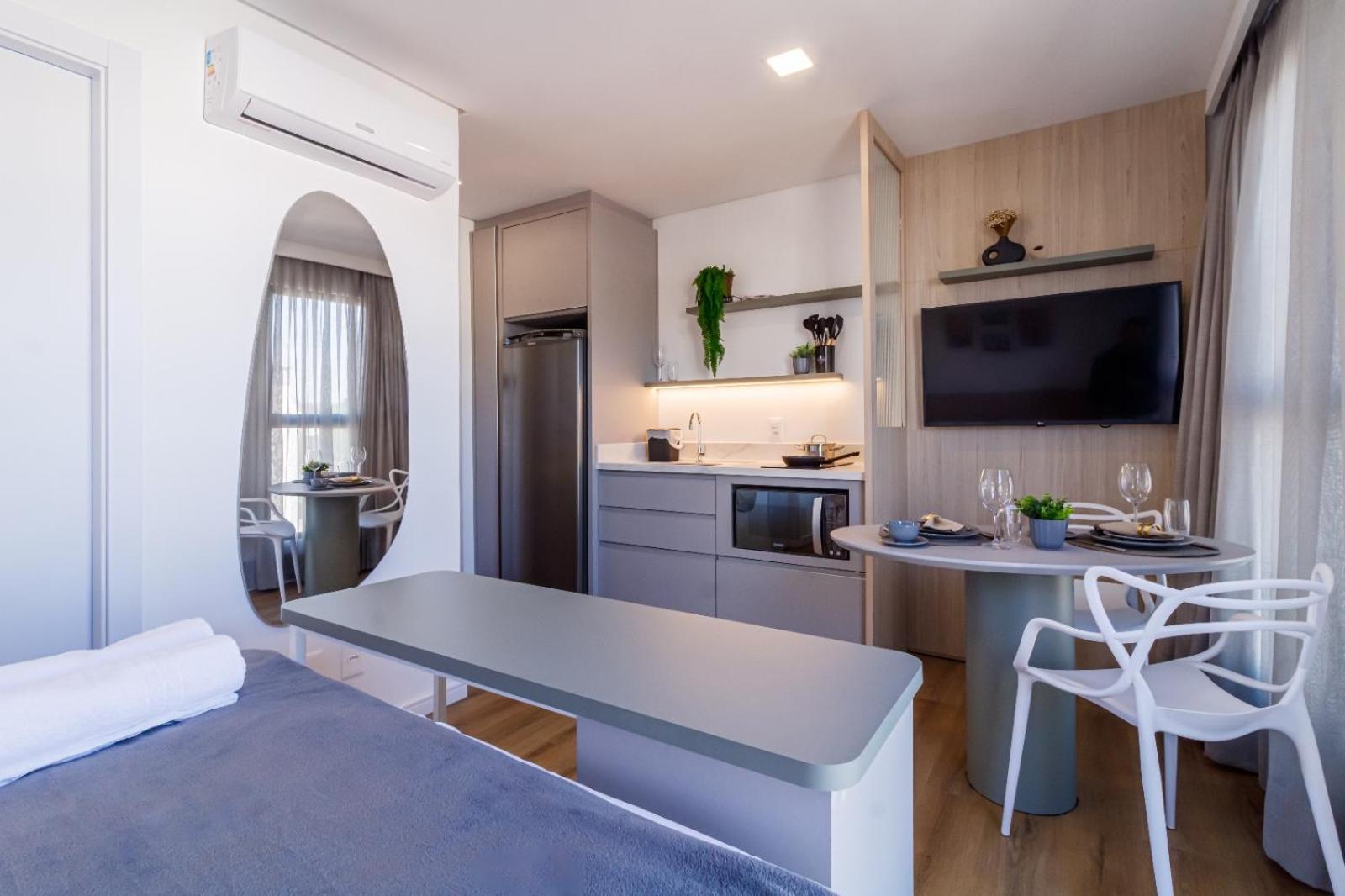 Loft Novo Todo Mobiliado Com Wifi Piscina E Proximo A Oktober Apartment Blumenau