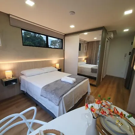 Loft Novo Todo Mobiliado Com Wifi Piscina E Proximo A Oktober Apartamento Blumenau Exterior foto