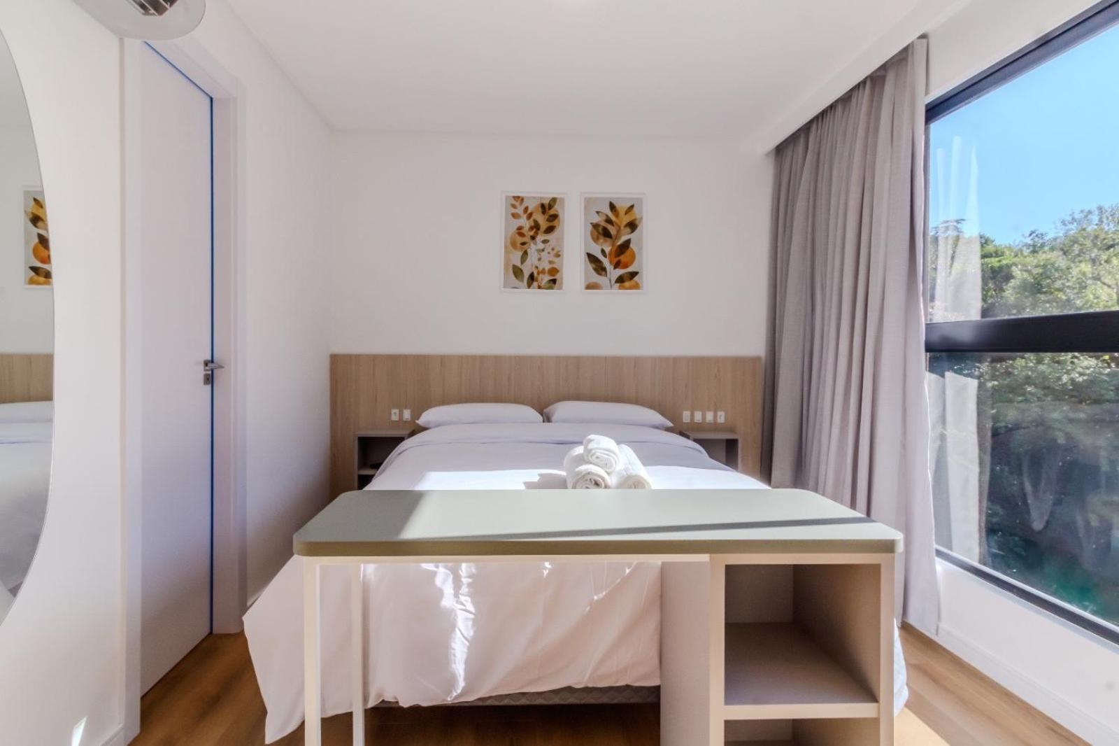 Loft Novo Todo Mobiliado Com Wifi Piscina E Proximo A Oktober Apartamento *